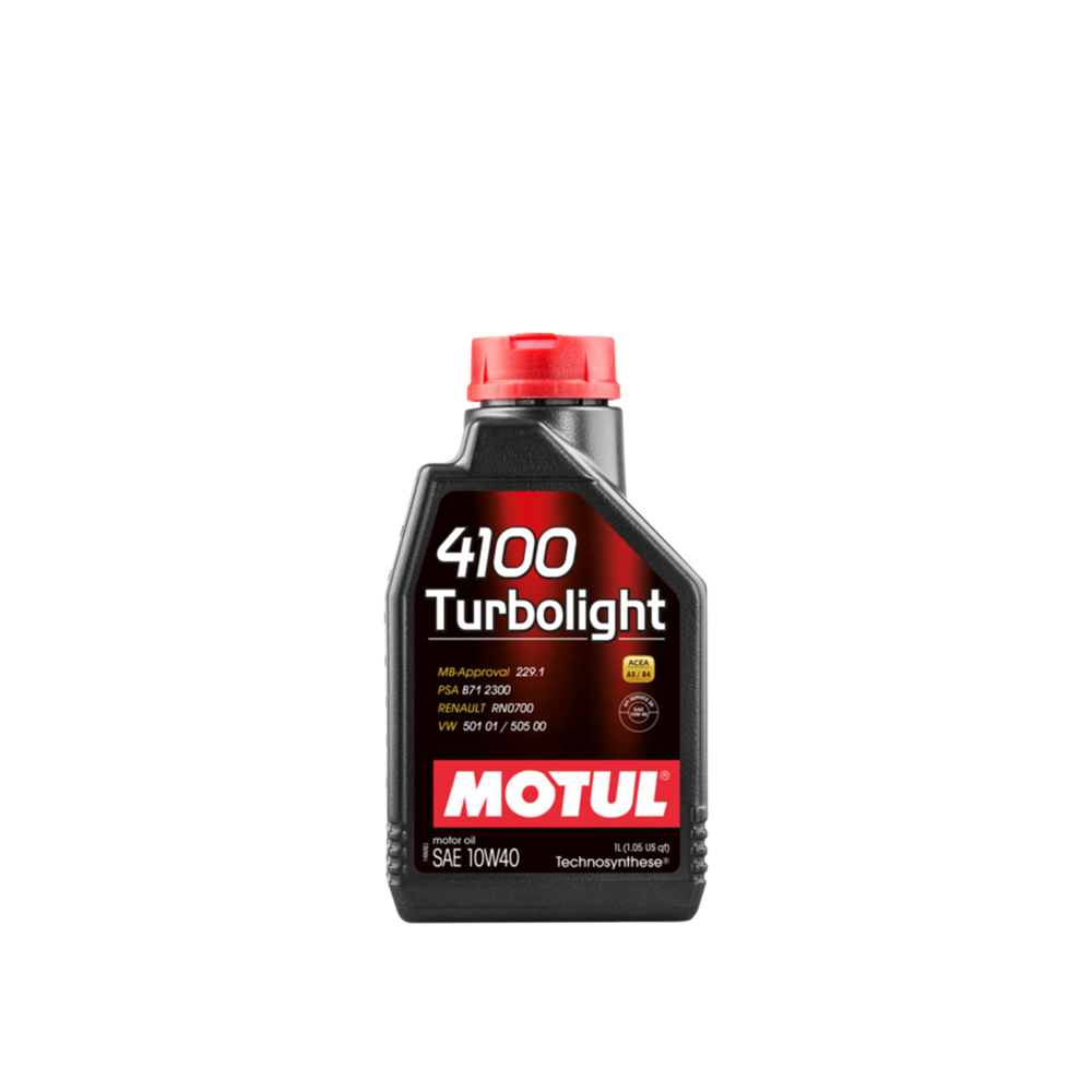 Моторно Масло, MOTUL 4100 TURBOLIGHT 10W40, A3/B4 1 литър Моторно Масло, MOTUL 4100 TURBOLIGHT 10W40, A3/B4 1 литър